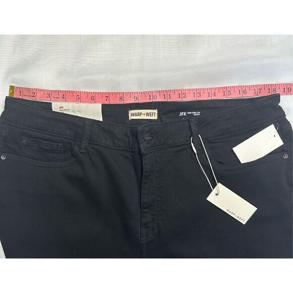 Warp+Weft Women’s Black JFK Skinny Plus Size 22W - Picture 6 of 11